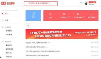 在哪里入驻今日头条,轻松开启内容创作新篇章